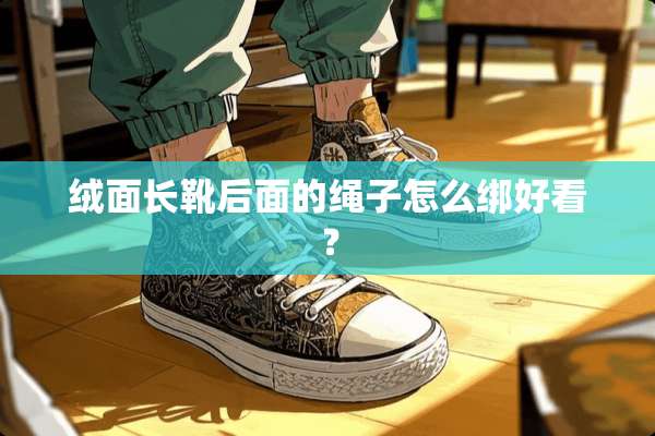 绒面长靴后面的绳子怎么绑好看？