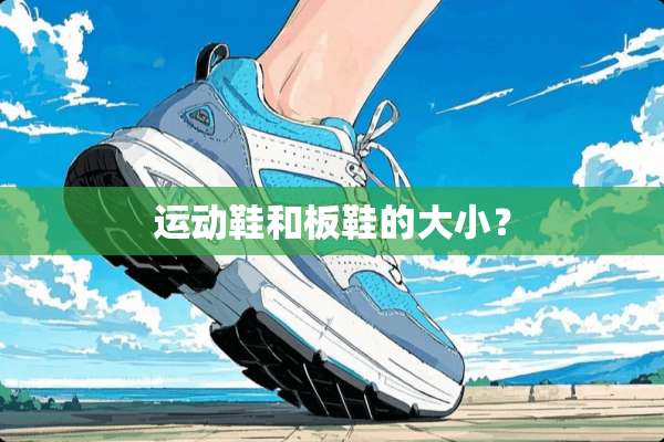 运动鞋和板鞋的大小？