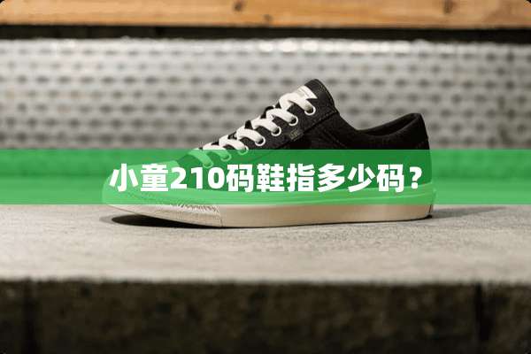 小童210码鞋指多少码？