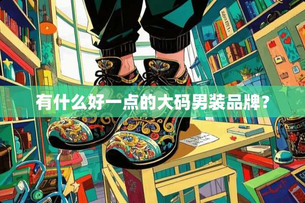 有什么好一点的大码男装品牌？