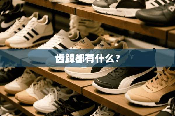齿鲸都有什么？