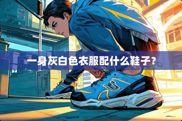 一身灰白色衣服配什么鞋子？