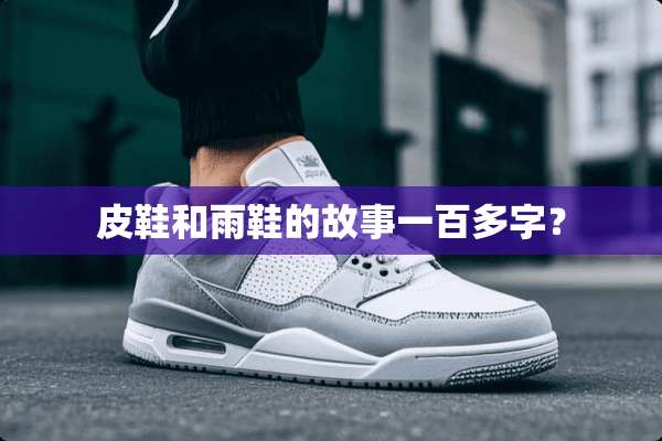 皮鞋和雨鞋的故事一百多字？