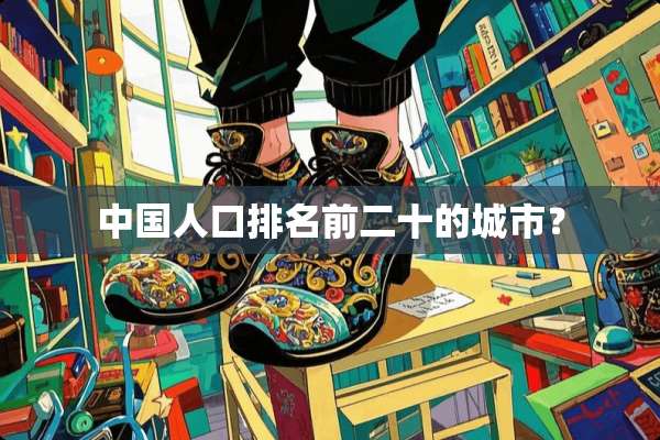 中国人口排名前二十的城市？