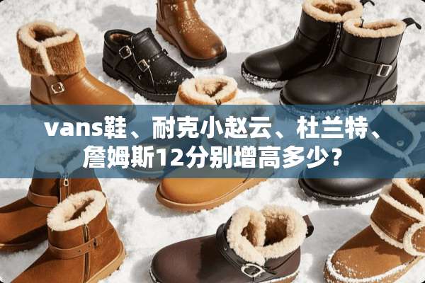 vans鞋、耐克小赵云、杜兰特、詹姆斯12分别增高多少？