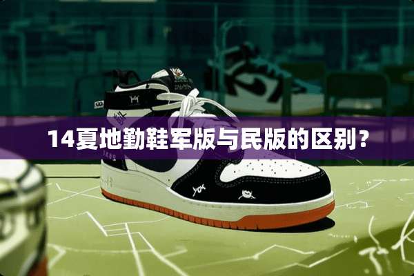 14夏地勤鞋军版与民版的区别？