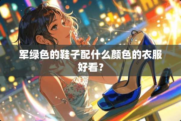军绿色的鞋子配什么颜色的衣服好看？