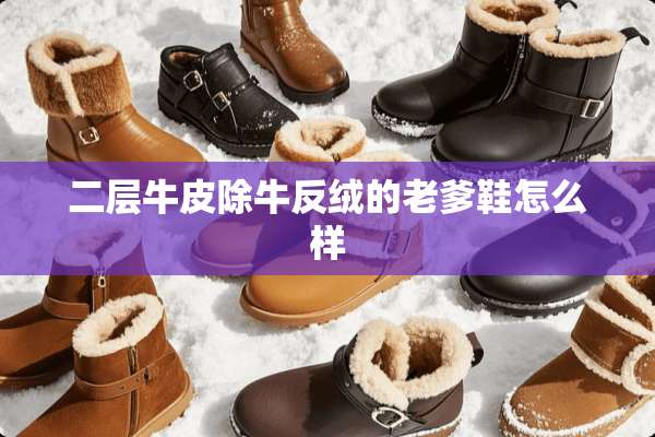 二层牛皮除牛反绒的老爹鞋怎么样