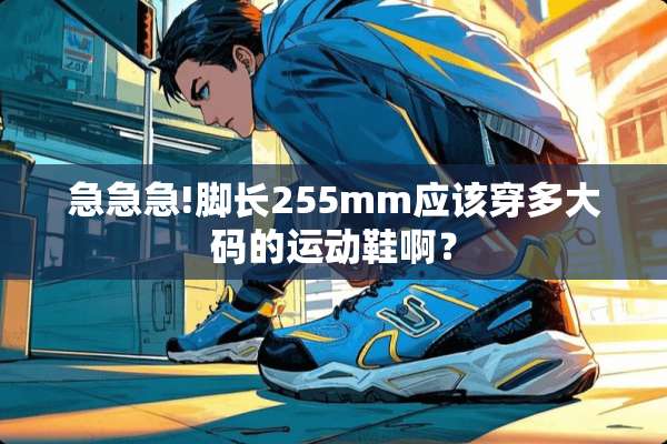 急急急!脚长255mm应该穿多大码的运动鞋啊？