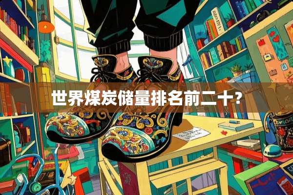 世界煤炭储量排名前二十？