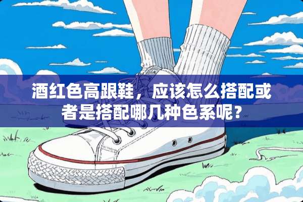 酒红色高跟鞋，应该怎么搭配或者是搭配哪几种色系呢？
