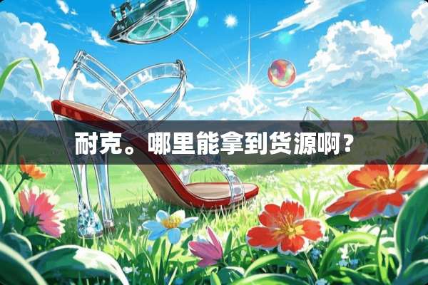 耐克。哪里能拿到货源啊？