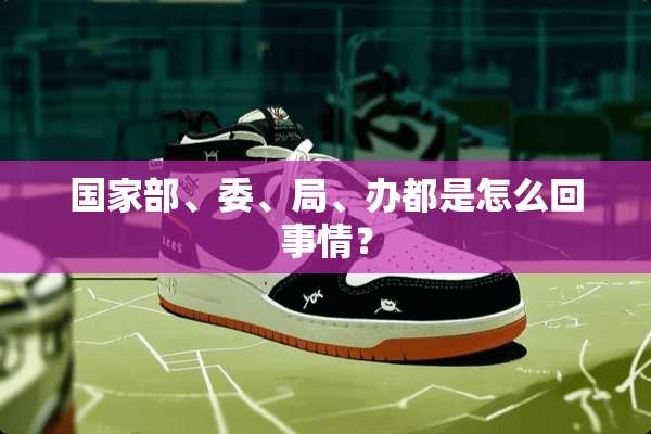 国家部、委、局、办都是怎么回事情？