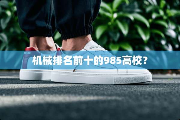 机械排名前十的985高校？