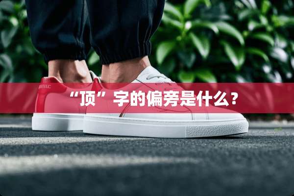 “顶”字的偏旁是什么？