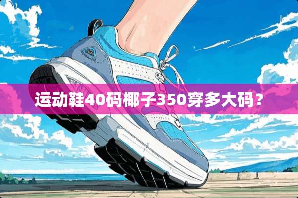 运动鞋40码椰子350穿多大码？