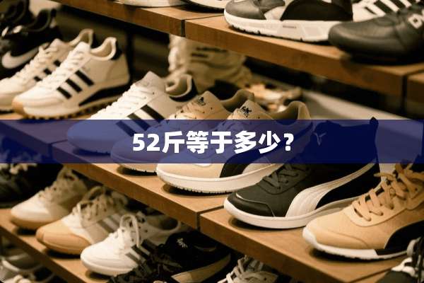 52斤等于多少？