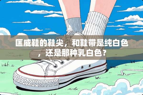 匡威鞋的鞋尖，和鞋带是纯白色，还是那种*白色？