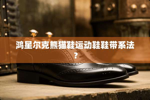 鸿星尔克熊猫鞋运动鞋鞋带系法？