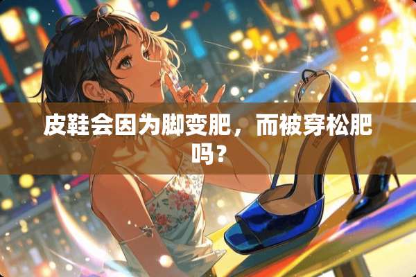 皮鞋会因为脚变肥，而被穿松肥吗？