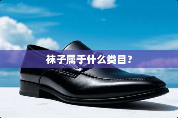 袜子属于什么类目？