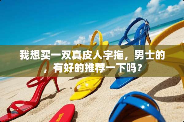 我想买一双真皮人字拖，男士的，有好的推荐一下吗？