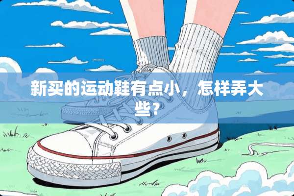 新买的运动鞋有点小，怎样弄大些？