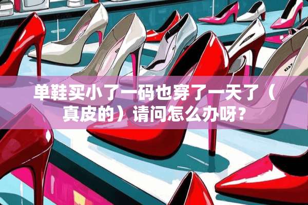 单鞋买小了**也穿了一天了（真皮的）请问怎么办呀？