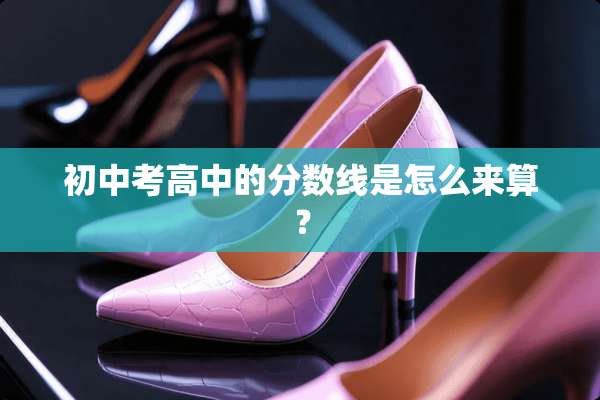 初中考高中的分数线是怎么来算？