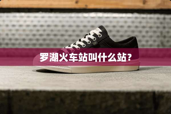 罗湖火车站叫什么站？