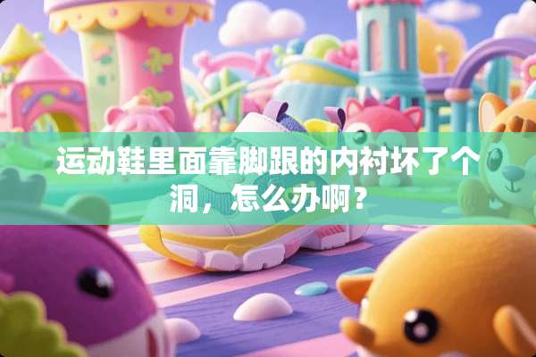 运动鞋里面靠脚跟的内衬坏了个洞，怎么办啊？