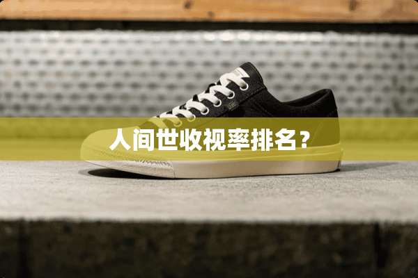 人间世收视率排名？