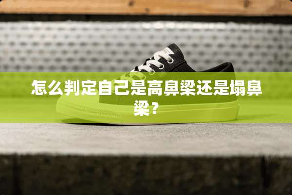 怎么判定自己是高鼻梁还是塌鼻梁？