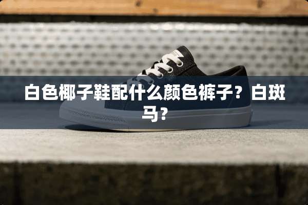 白色椰子鞋配什么颜色裤子？白斑马？