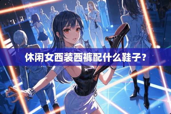 休闲女西装西裤配什么鞋子？