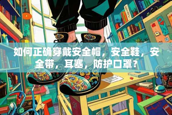 如何正确穿戴安全帽，安全鞋，安全带，耳塞，防护口罩？