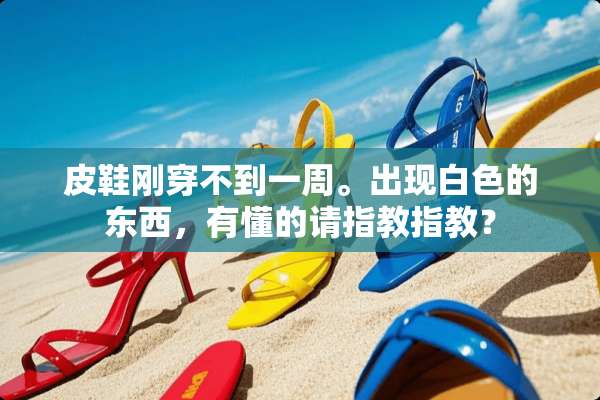 皮鞋刚穿不到一周。出现白色的东西，有懂的请指教指教？
