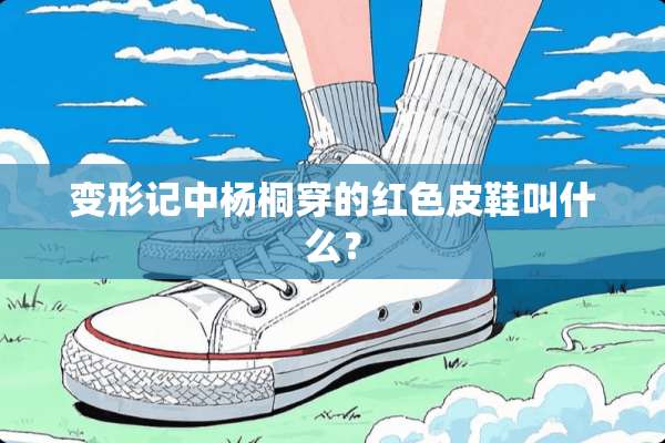 变形记中杨桐穿的红色皮鞋叫什么？