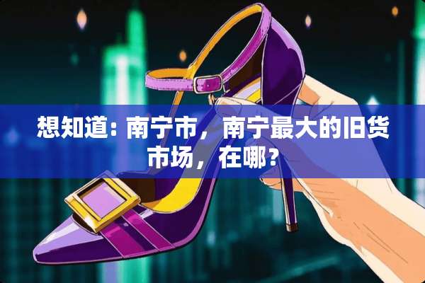 想知道: 南宁市，南宁最大的旧货市场，在哪？