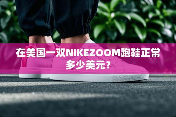 在美国一双NIKEZOOM跑鞋正常多少美元？