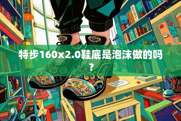 特步160x2.0鞋底是泡沫做的吗？