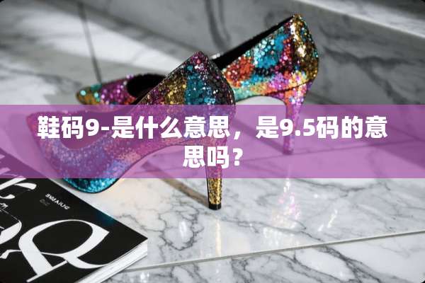 鞋码9-是什么意思，是9.5码的意思吗？