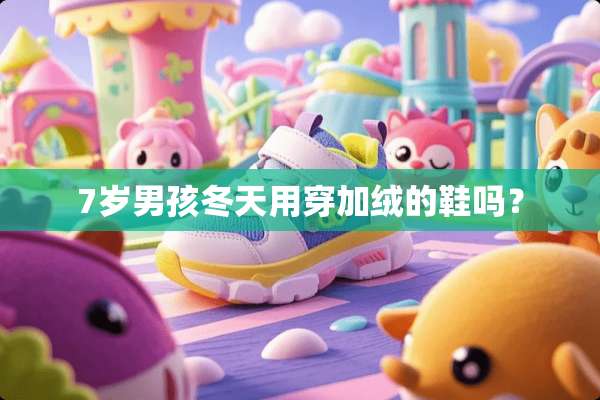7岁男孩冬天用穿加绒的鞋吗？