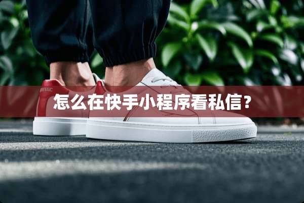 怎么在快手小程序看私信？