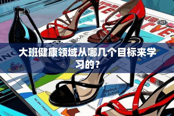 大班健康领域从哪几个目标来学习的？
