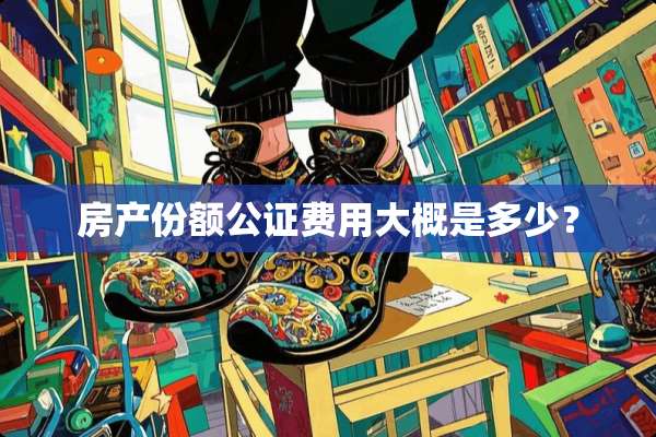 房产份额公证费用大概是多少？
