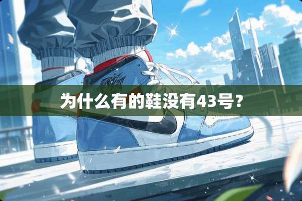 为什么有的鞋没有43号？