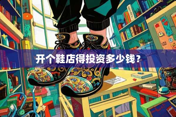 开个鞋店得投资多少钱？