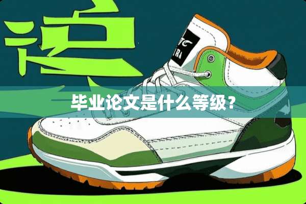 毕业论文是什么等级？