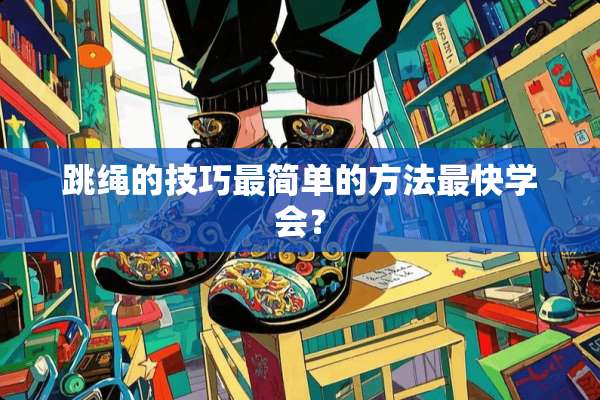 跳绳的技巧最简单的方法最快学会？